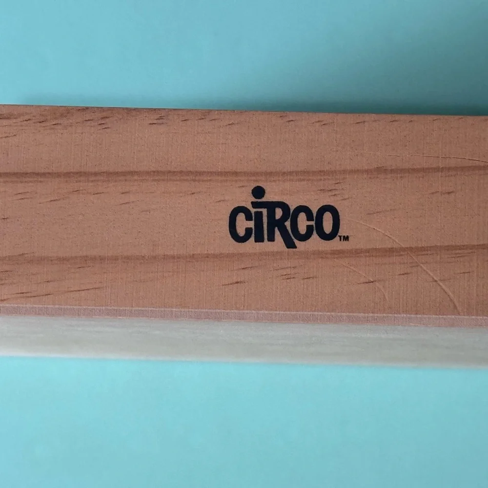 Circo Wooden Lacing Beads Alphabet Number Blocks Montessori Toy Set w/ Tray‎